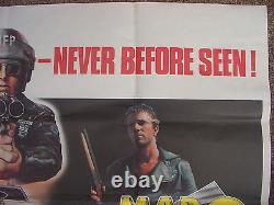 Mad max 1+2 quad cinema film poster George Miller Mel Gibson