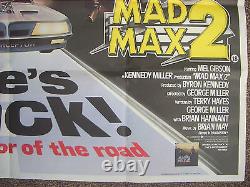 Mad max 1+2 quad cinema film poster George Miller Mel Gibson