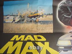 Mad max 1+2 quad cinema film poster George Miller Mel Gibson