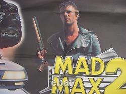 Mad max 1+2 quad cinema film poster George Miller Mel Gibson
