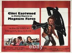 Magnum Force (1973) Original British Quad Movie Poster