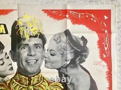 Man of the Moment Original 1955 Movie Quad Film Poster Norman Wisdom