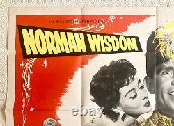 Man of the Moment Original 1955 Movie Quad Film Poster Norman Wisdom