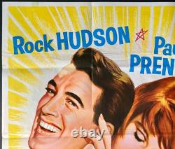 Man's Favourite Sport / Tammy Doctor Original Quad Movie Poster Rock Hudson