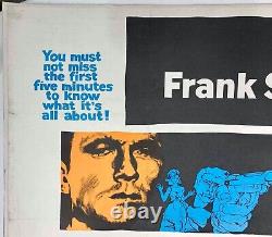 Manchurian Candidate Original Quad Movie Poster John Frankenheimer LINEN BACKED