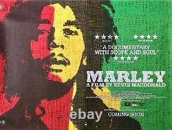 Marley Original DS 2012 Quad Poster Bob Ziggy Rita Marley Kevin Macdonald Reggae
