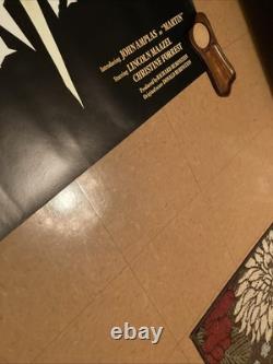 Martin Orig 1970's British Quad George Romero 30 X 40 Rolled