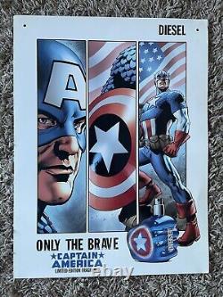 Marvel Avengers X Diesel Only The Brave Rare Posters Iron Man/Captain America