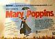 Mary Poppins Original Quad Movie Poster Walt Disney Julie Andrews 1964