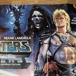 Masters of the Universe He-Man Original UK Quad Movie Film Cinema Poster 1987
