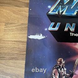 Masters of the Universe He-Man Original UK Quad Movie Film Cinema Poster 1987