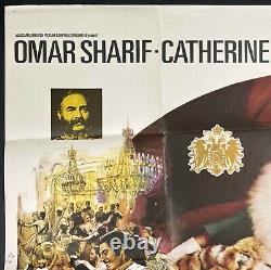 Mayerling ORIGINAL Quad Movie Film Cinema Poster Omar Sharif Catherine Deneuve