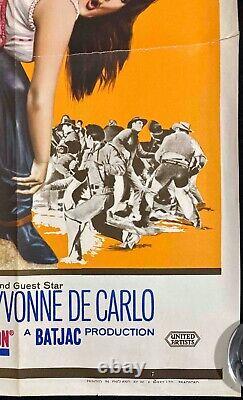 McLintock! ORIGINAL Quad Movie Poster John Wayne Maureen O'Hara 1963