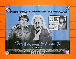 Melvin and Howard 1980 UK QUAD Poster