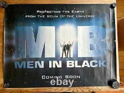 Men In Black, 1997, 2 ORIGINAL UK QUAD POSTERS, TEASER + MAIN, DOUBLE SIDED