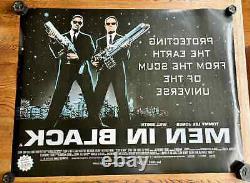 Men In Black, 1997, 2 ORIGINAL UK QUAD POSTERS, TEASER + MAIN, DOUBLE SIDED