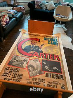 Michael Caine, Get Carter Quad Movie Poster