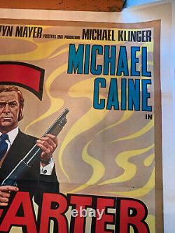 Michael Caine, Get Carter Quad Movie Poster