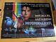 Michael Jackson's Moonwalker Original 1988 Uk Quad Cinema Film Poster Very Rare