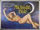 Midnight Blue (1979) Original Vintage Uk Quad Movie Poster