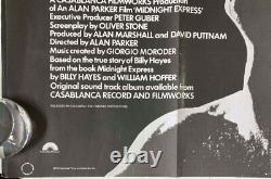 Midnight Express / Taxi Driver Original Quad Movie Film Poster Robert DeNiro