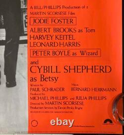 Midnight Express / Taxi Driver Original Quad Movie Film Poster Robert DeNiro