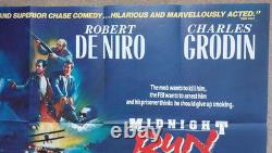 Midnight Run Original UK Quad Poster