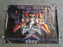Mighty Morphin Power Rangers The Movie Quad Original Film Movie Cinema Poster