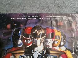 Mighty Morphin Power Rangers The Movie Quad Original Film Movie Cinema Poster