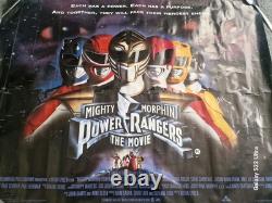 Mighty Morphin Power Rangers The Movie Quad Original Film Movie Cinema Poster