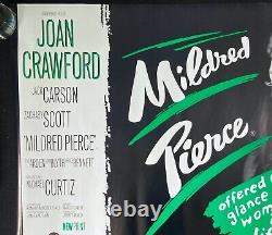 Mildred Pierce Original Quad Movie Poster BFI 2001 RR Joan Crawford