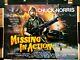 Missing In Action Quad Film Movie Poster Chuck Norris