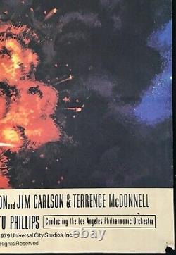 Mission Galactica ORIGINAL Quad Movie Poster Dirk Benedict Richard Hatch 1979