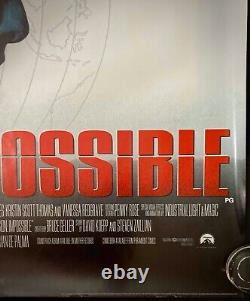 Mission Impossible Original Quad Movie Film Cinema Poster Tom Cruise 1996