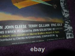 Monty Python's Life of Brian original vintage quad movie cinema poster 40x30