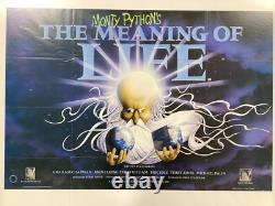 Monty Python's The Meaning Of Life Original 1983 Original UK Quad Movie Poster