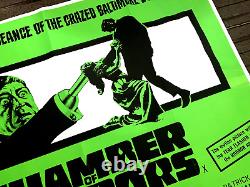 Movie Poster CHAMBER OF HORRORS (1966) British UK Quad 30 x 40 VF +