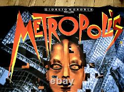 Movie Poster Giorgio Moroder Presents METROPOLIS 1984 British Quad Movie Poster
