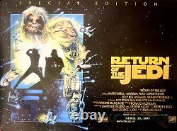 Movie Poster'Return of the Jedi' Special Edition Original UK Quad Advance 1997