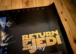 Movie Poster'Return of the Jedi' Special Edition Original UK Quad Advance 1997