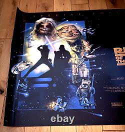 Movie Poster'Return of the Jedi' Special Edition Original UK Quad Advance 1997