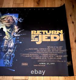 Movie Poster'Return of the Jedi' Special Edition Original UK Quad Advance 1997