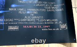 Movie Poster'Star Wars' Special Edition Original UK Quad Advance Poster 1997