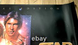 Movie Poster'Star Wars' Special Edition Original UK Quad Advance Poster 1997