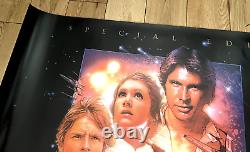Movie Poster'Star Wars' Special Edition Original UK Quad Advance Poster 1997