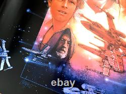 Movie Poster'Star Wars' Special Edition Original UK Quad Advance Poster 1997