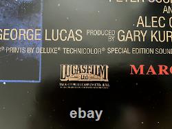 Movie Poster'Star Wars' Special Edition Original UK Quad Advance Poster 1997