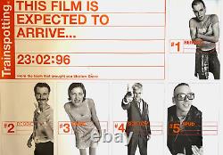 Movie Poster'Trainspotting' UK Quad Advance Film Teaser 1995 (Original) VF +