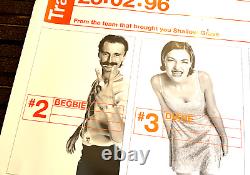 Movie Poster'Trainspotting' UK Quad Advance Film Teaser 1995 (Original) VF +