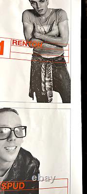 Movie Poster'Trainspotting' UK Quad Advance Film Teaser 1995 (Original) VF +
